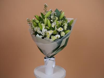 White Lilies Bouquet